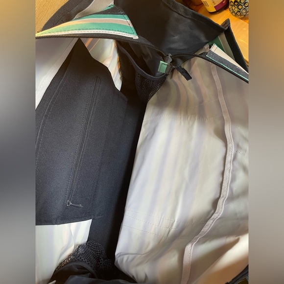 Thirty-One All-Day Organizing Tote - Sea Stripe - Picture 3 of 6